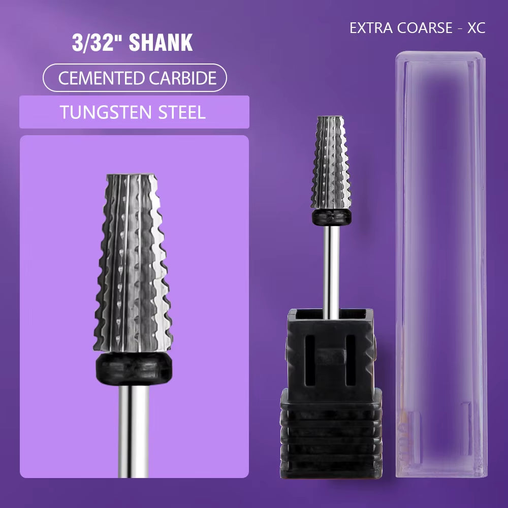 1Pc Nail Drill Bit Rotate Burr Milling Nail Cutter Bits Electric Drill Machine for Manicure Pedicure Tools