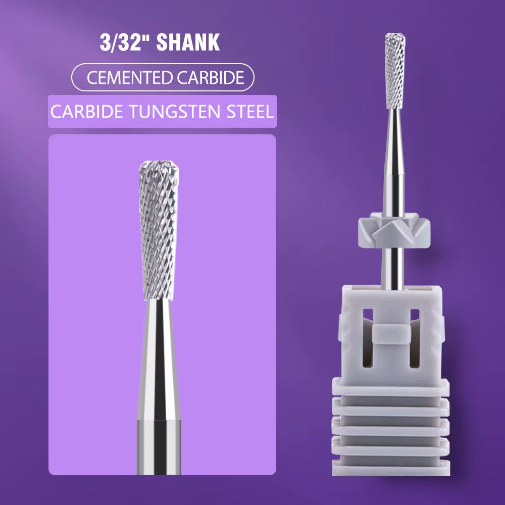 1Pc Nail Drill Bit Rotate Burr Milling Nail Cutter Bits Electric Drill Machine for Manicure Pedicure Tools