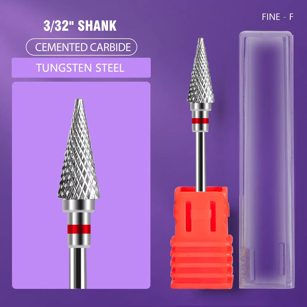 1Pc Nail Drill Bit Rotate Burr Milling Nail Cutter Bits Electric Drill Machine for Manicure Pedicure Tools